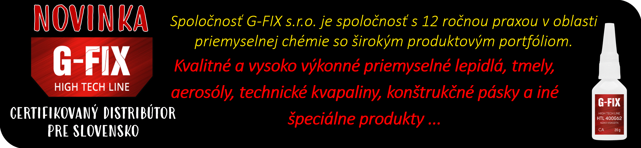 Priemyselná chémia G-FIX 